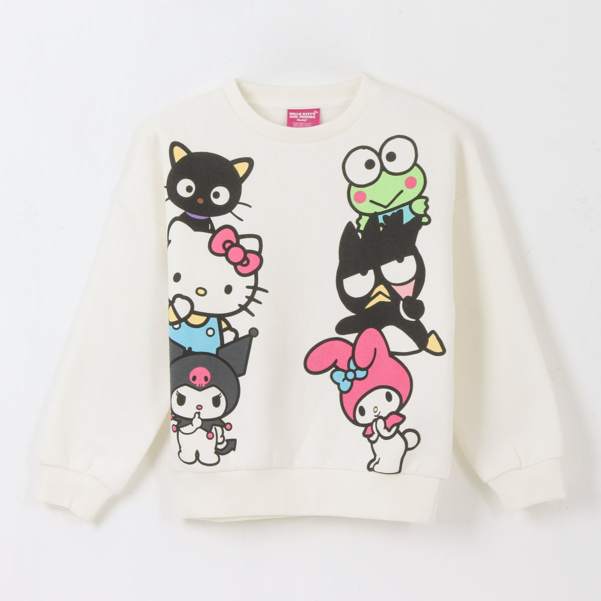 Polerón Cerrado Niña Personajes Blanco Hello Kitty - Polerones Chile | The Brands Club cl