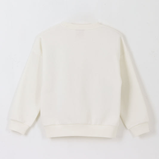 Polerón Cerrado Niña Personajes Blanco Hello Kitty - Polerones Chile | The Brands Club cl