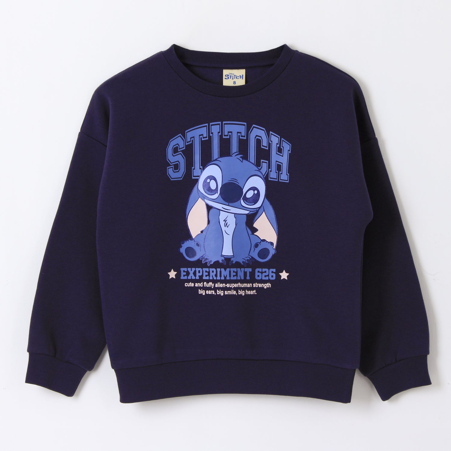 Polerón Cerrado Niña Experiment 626 Lilo Stitch Azul Disney - Polerones Chile | The Brands Club cl