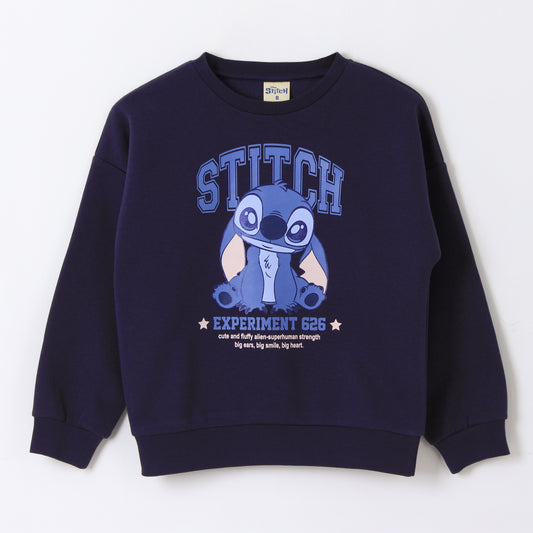 Polerón Cerrado Niña Experiment 626 Lilo Stitch Azul Disney - Polerones Chile | The Brands Club cl