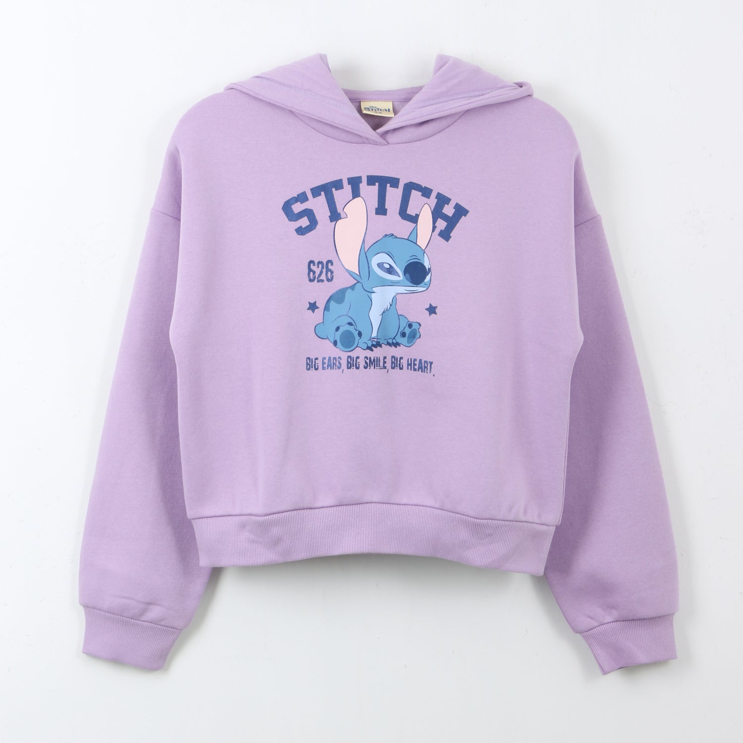 Polerón Niña Hoodie 626 Lilo & Stitch Rosado Disney - Polerones Chile | The Brands Club cl