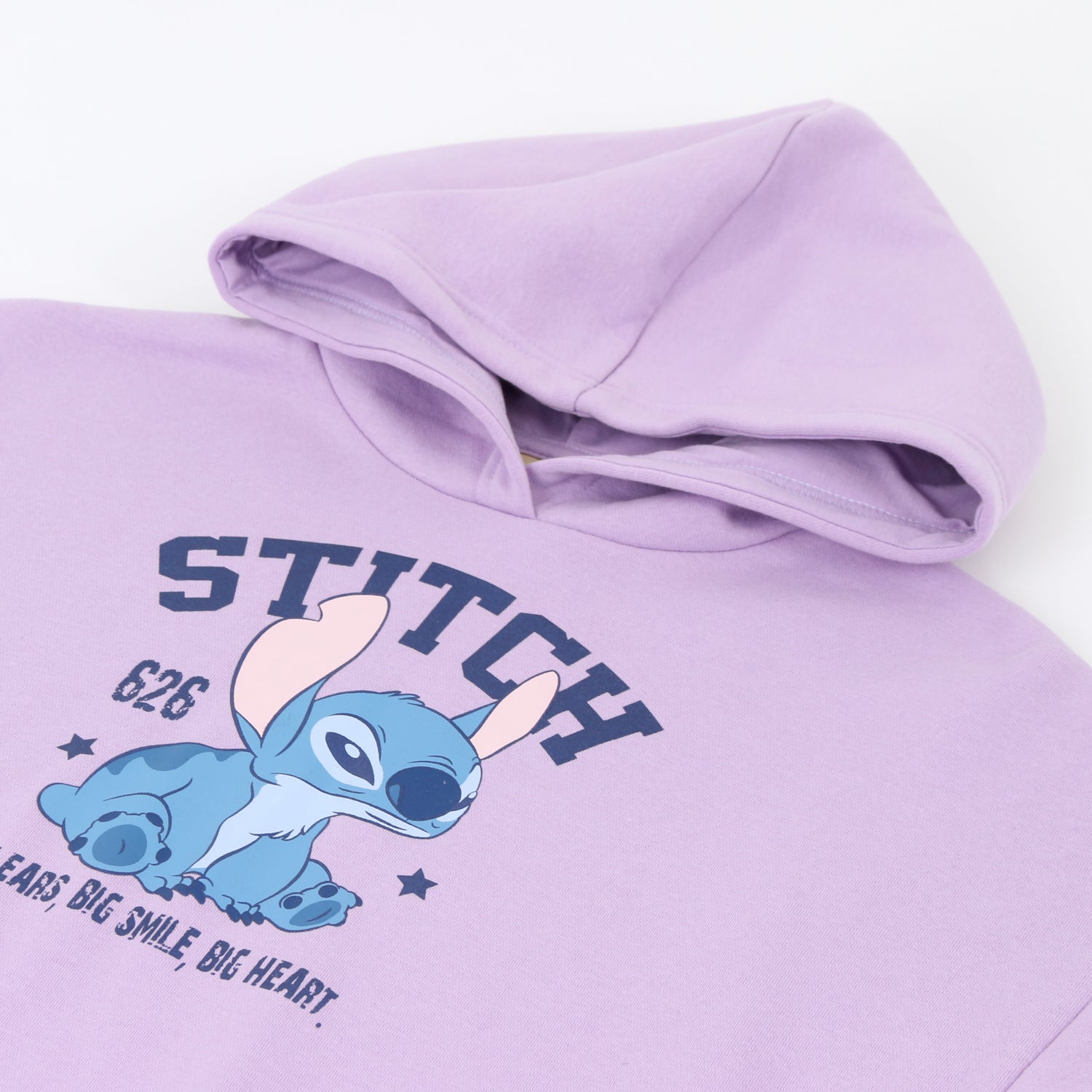 Polerón Niña Hoodie 626 Lilo & Stitch Rosado Disney - Polerones Chile | The Brands Club cl