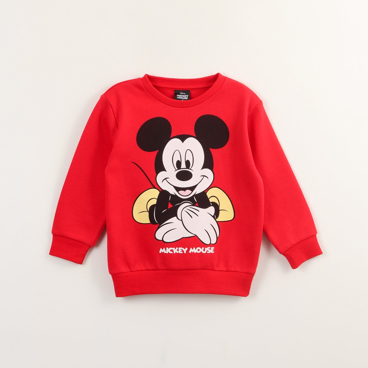 Polerón Cerrado Niño Mickey Mouse Rojo Disney - Polerones Chile | The Brands Club cl