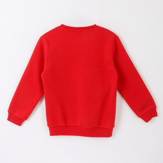 Polerón Cerrado Niño Mickey Mouse Saltando Rojo Disney - Polerones Chile | The Brands Club cl