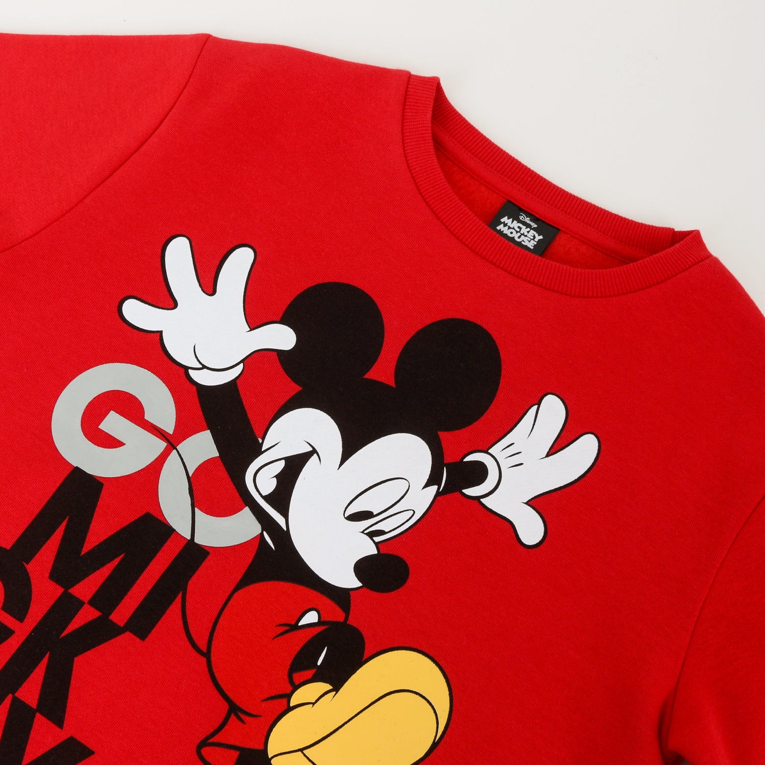 Polerón Cerrado Niño Mickey Mouse Saltando Rojo Disney - Polerones Chile | The Brands Club cl