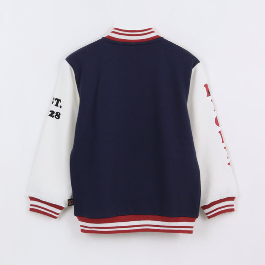 Chaqueta Niño College Mickey Mouse Azul Disney - Polerones Chile | The Brands Club cl