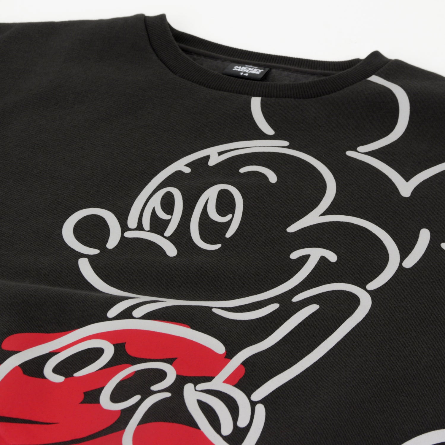 Polerón Cerrado Niña Mickey Lineal Negro Disney - Polerones Chile | The Brands Club cl