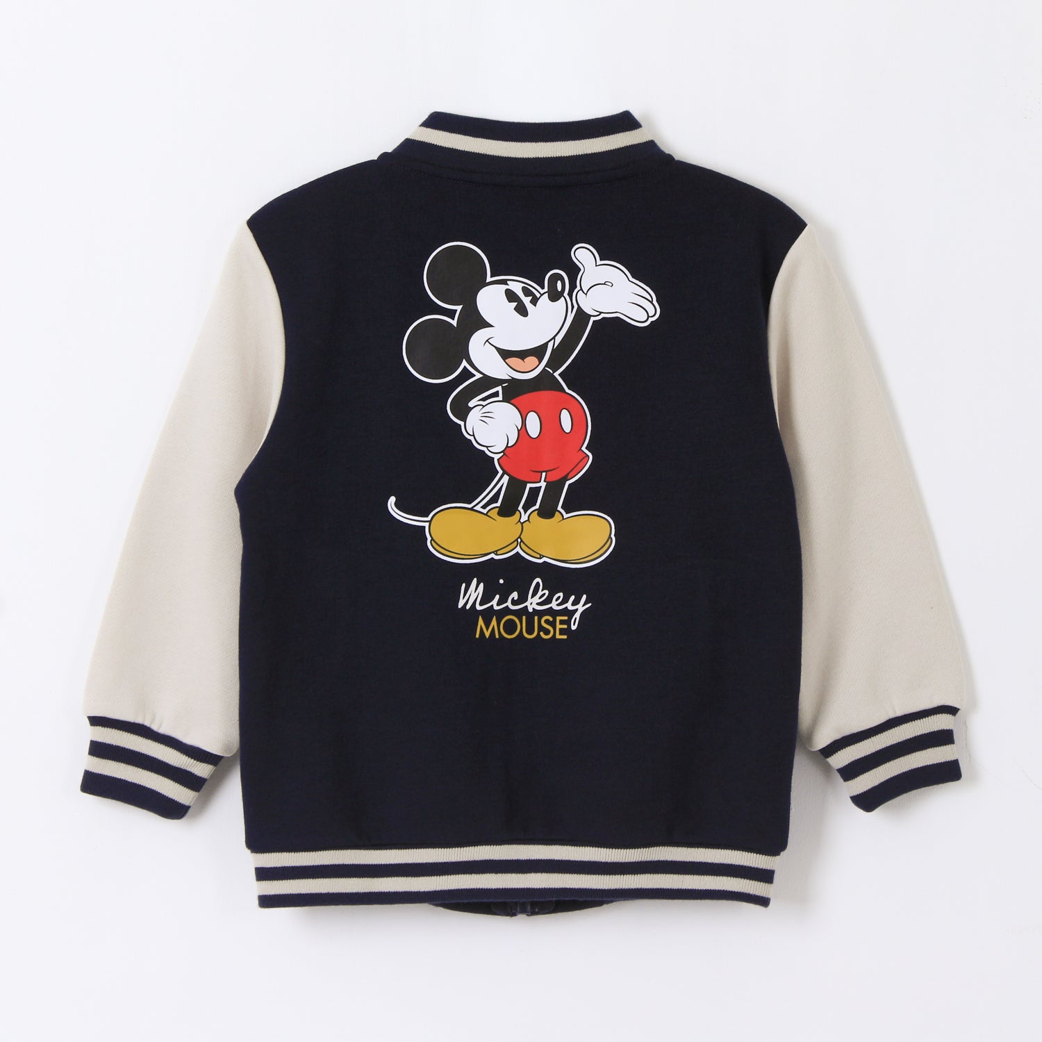 Chaqueta Niño College Mickey Mouse Negro Disney - Polerones Chile | The Brands Club cl