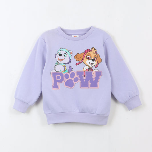 Polerón Cerrado Niña Everest & Skye Morado Paw Patrol - Polerones Chile | The Brands Club cl