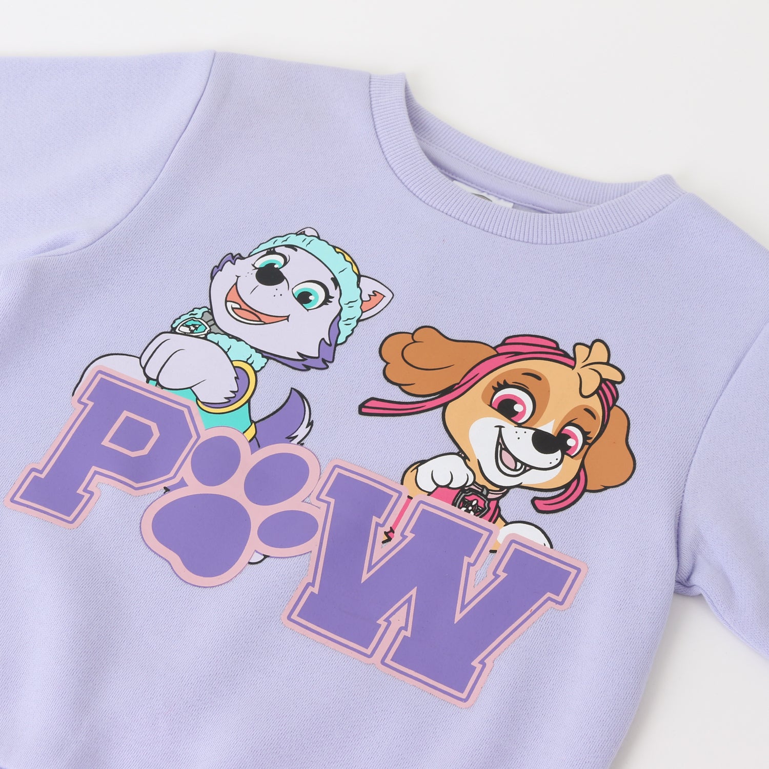 Polerón Cerrado Niña Everest & Skye Morado Paw Patrol - Polerones Chile | The Brands Club cl