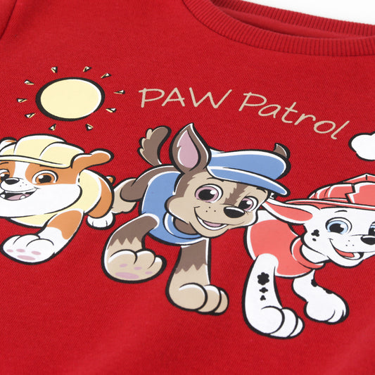 Polerón Cerrado Niño Friends Rojo Paw Patrol - Polerones Chile | The Brands Club cl