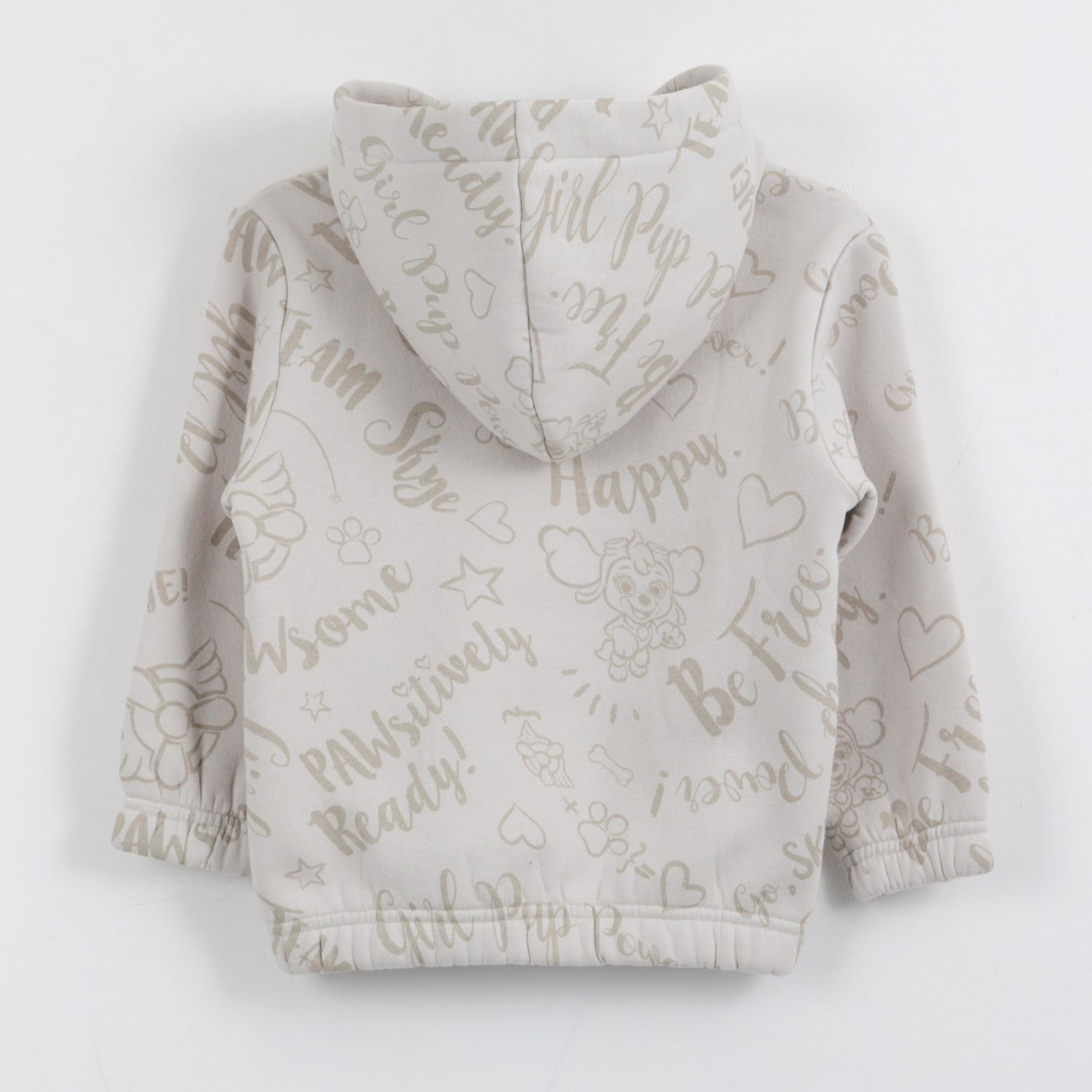 Polerón Niña Hoodie Print Happy Skye Gris Paw Patrol - Polerones Chile | The Brands Club cl