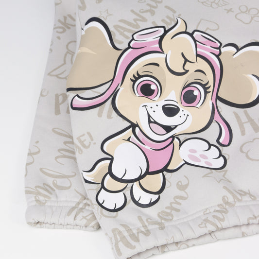 Polerón Niña Hoodie Print Happy Skye Gris Paw Patrol - Polerones Chile | The Brands Club cl