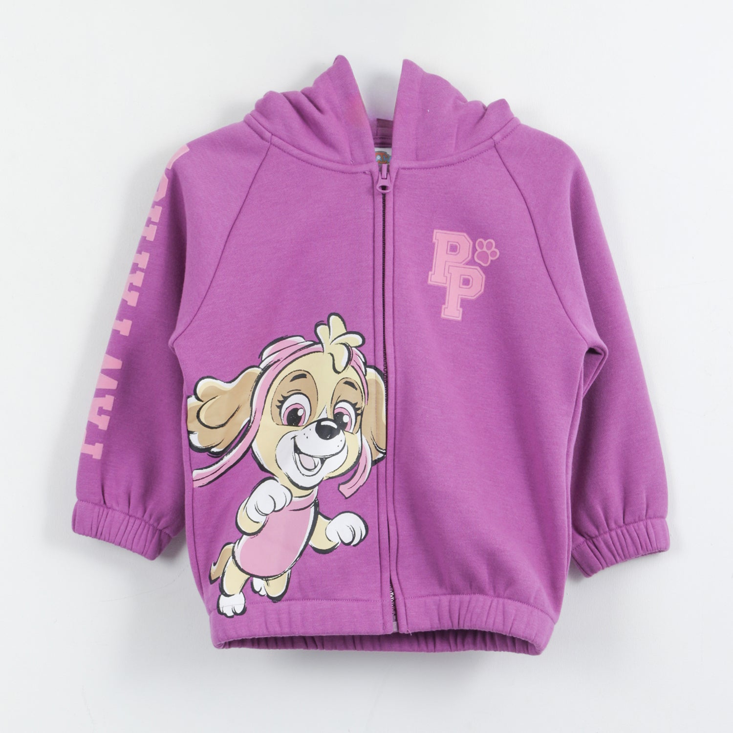 Polerón con Cierre Niña Skye Morado Paw Patrol - Polerones Chile | The Brands Club cl