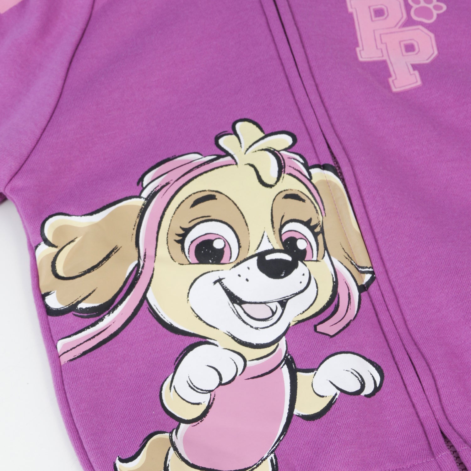 Polerón con Cierre Niña Skye Morado Paw Patrol - Polerones Chile | The Brands Club cl