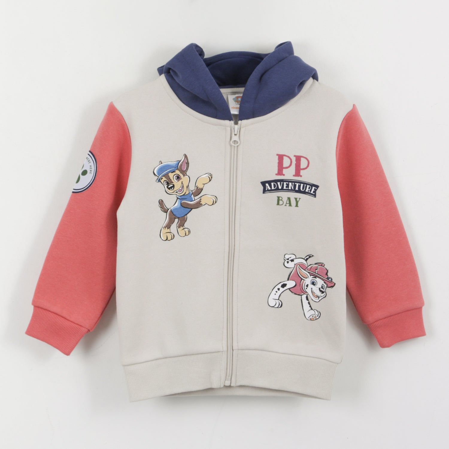 Polerón con Cierre Niño Blanco Adventure Bay Paw Patrol - Polerones Chile | The Brands Club cl