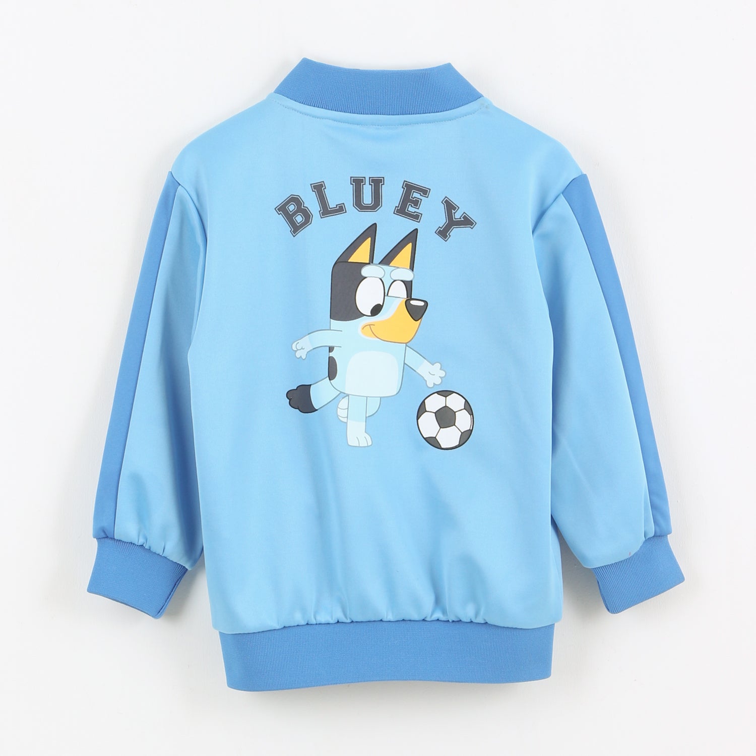 Polerón Deportivo Cierre Niño Fútbol Celeste Bluey - Polerones Chile | The Brands Club cl