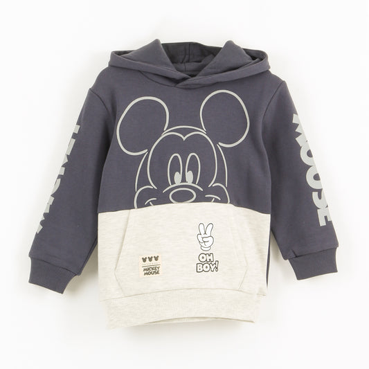Polerón Cerrado Niño Hoodie Mickey Negro Disney - Polerones Chile | The Brands Club cl