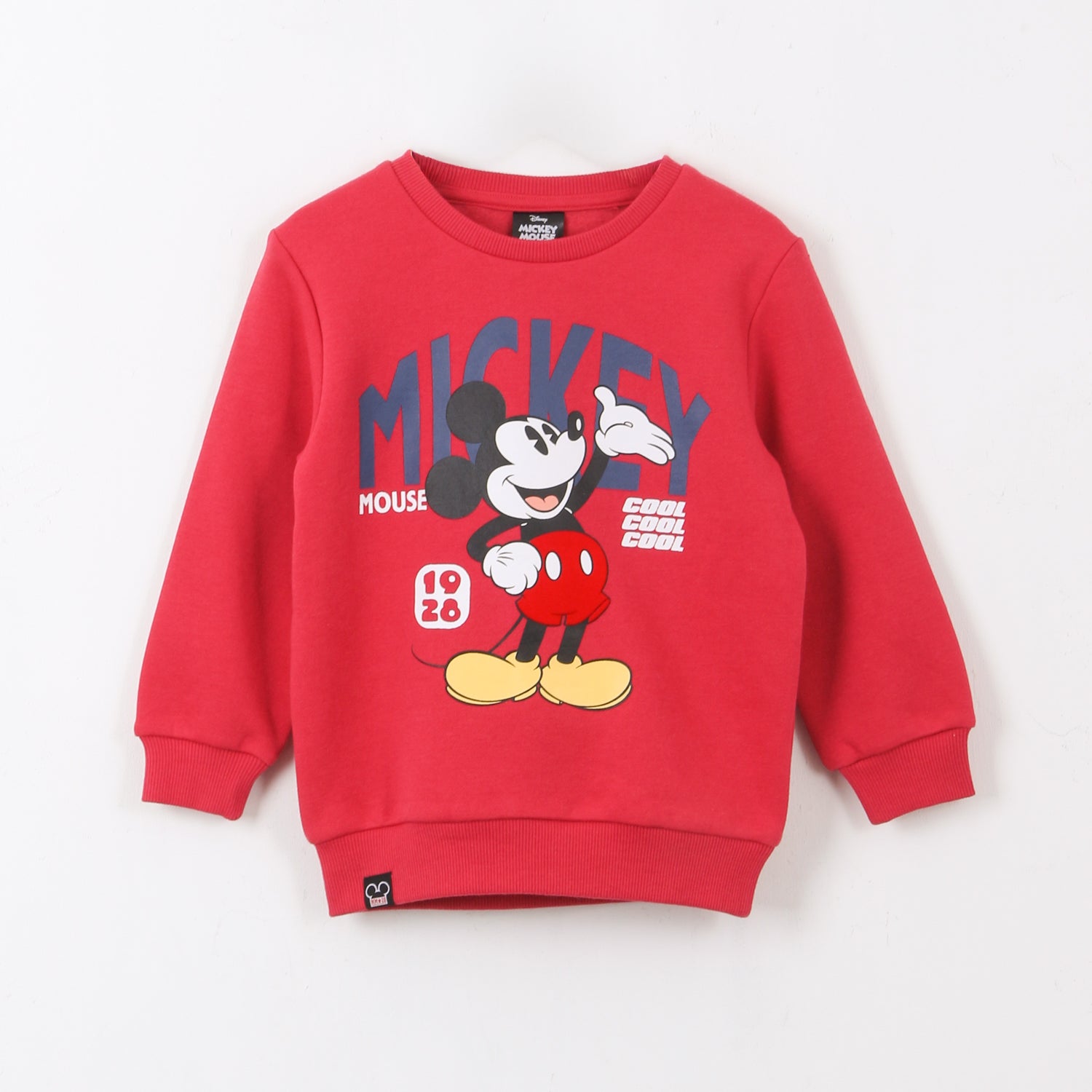 Polerón Cerrado Niño Mickey Mouse Rojo Disney - Polerones Chile | The Brands Club cl