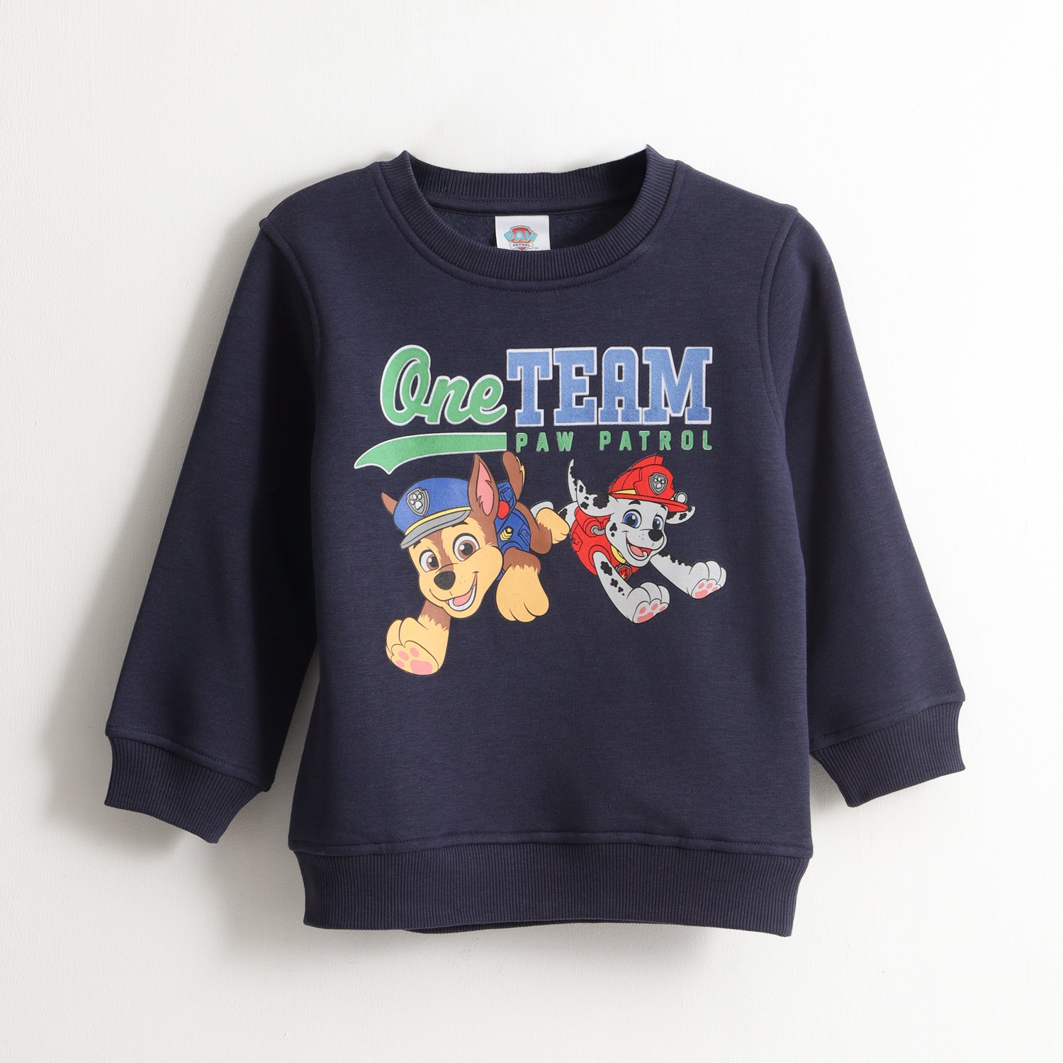 Polerón Cerrado Niño Chase & Marshall Azul Marino Paw Patrol - Polerones Chile | The Brands Club cl