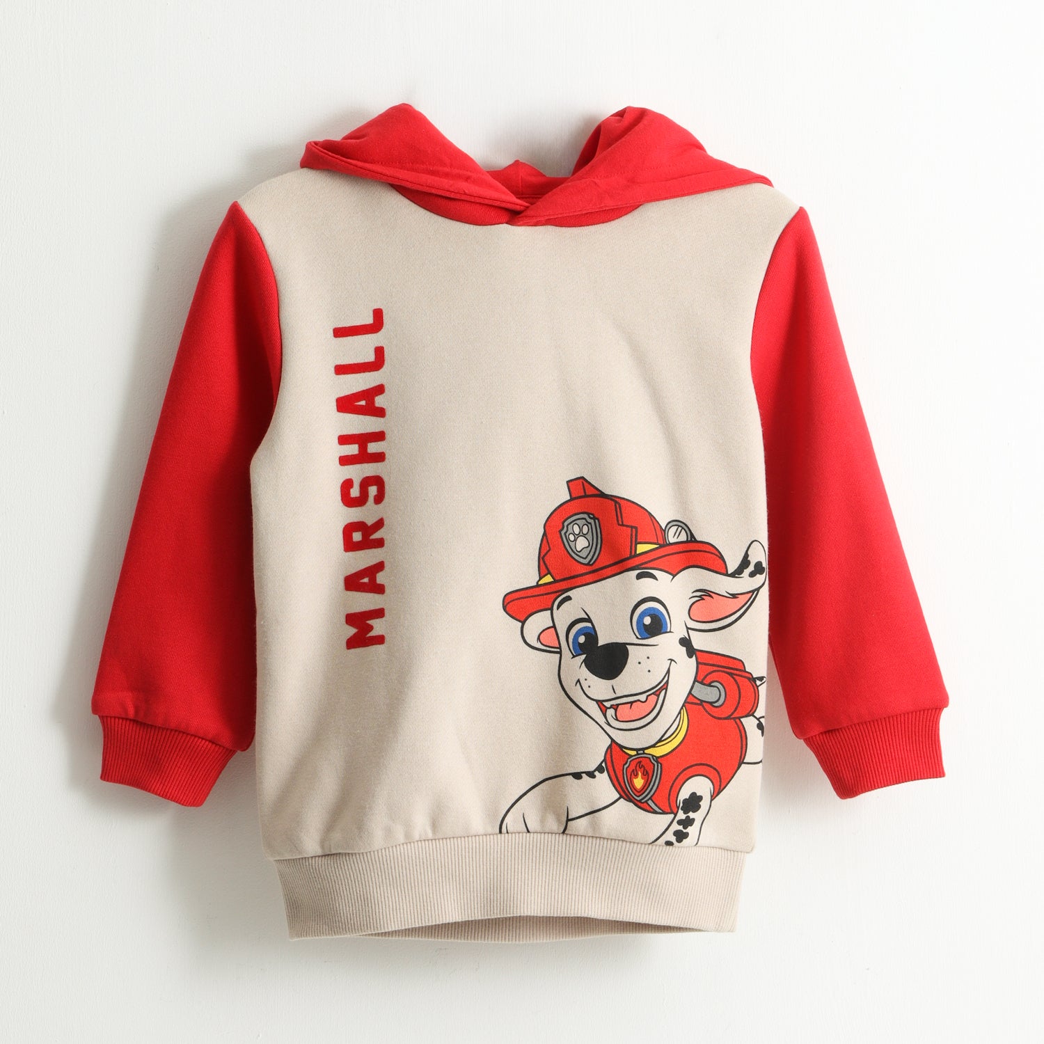Polerón Cerrado Niño Hoodie Marshall Beige Paw Patrol - Polerones Chile | The Brands Club cl