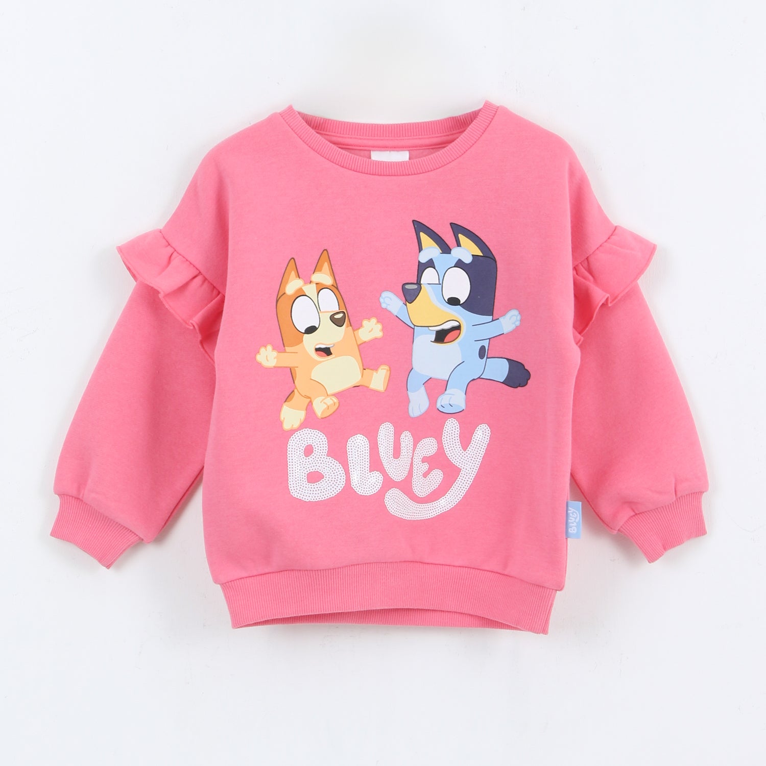 Polerón Cerrado Niña Vuelos Rosado Bingo & Bluey - Polerones Chile | The Brands Club cl