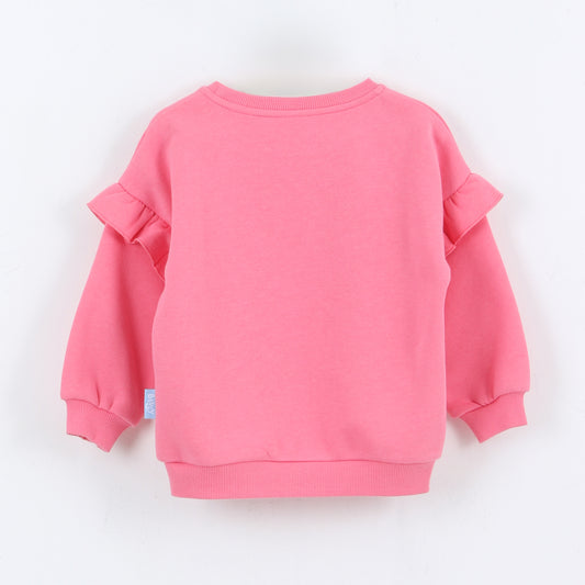 Polerón Cerrado Niña Vuelos Rosado Bingo & Bluey - Polerones Chile | The Brands Club cl