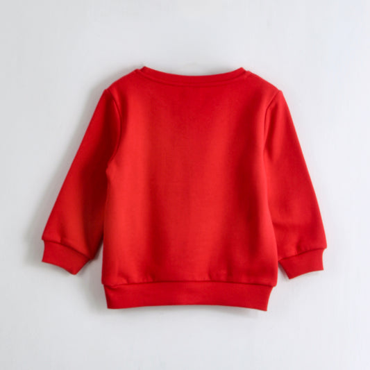 Polerón Cerrado Niña Minnie Smile Rojo Disney - Polerones Chile | The Brands Club cl