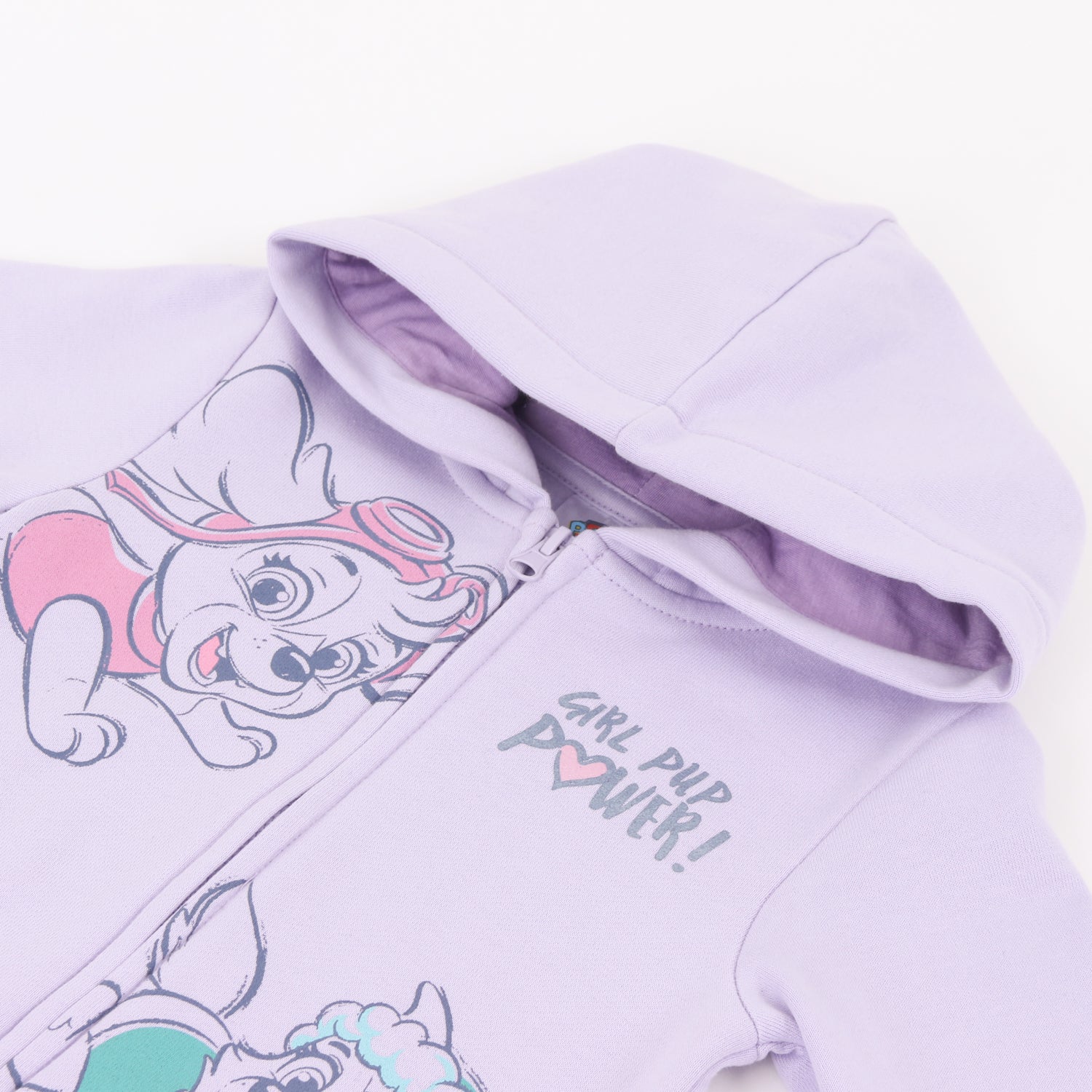 Polerón Cierre Niña Hoodie Everest & Skye Morado Paw Patrol - Polerones Chile | The Brands Club cl