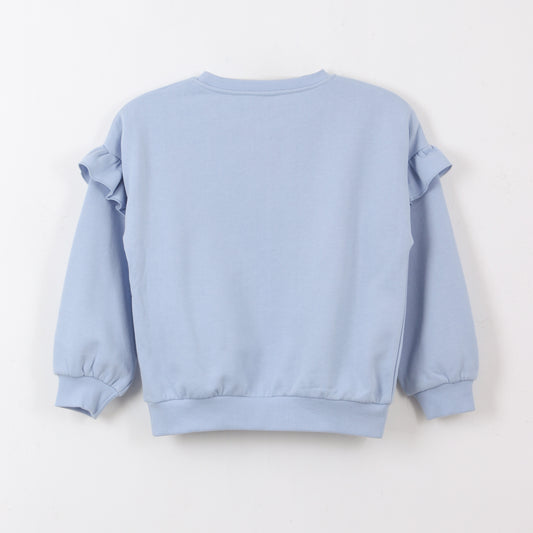 Polerón Cerrado Niña Vuelos Minnie Azul Disney - Polerones Chile | The Brands Club cl