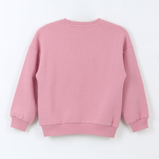 Polerón Cerrado Niña Grogu Cute Rosado Star Wars - Polerones Chile | The Brands Club cl