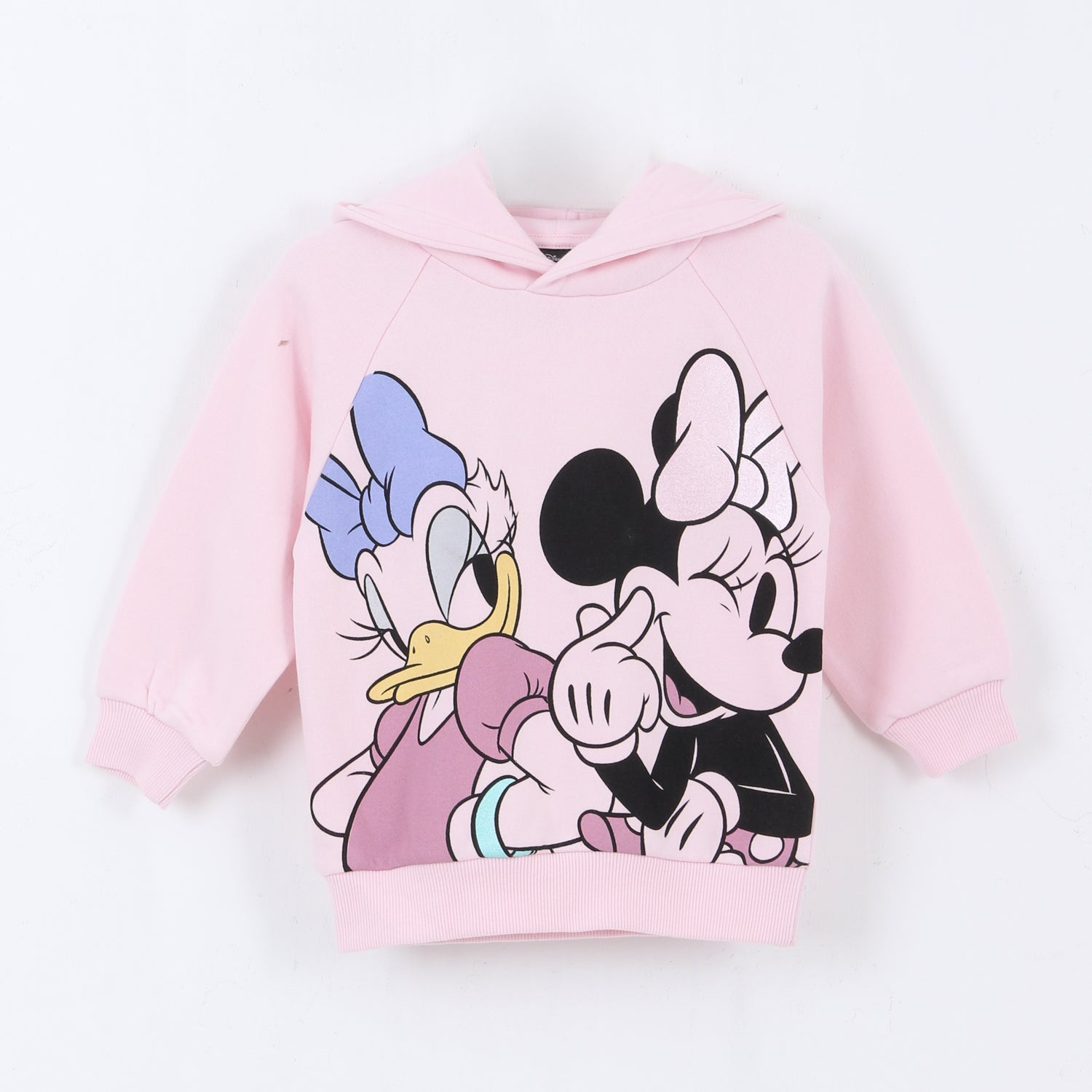 Polerón Cerrado Niña Hoodie Friends Minnie Rosado Disney - Polerones Chile | The Brands Club cl