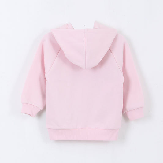 Polerón Cerrado Niña Hoodie Friends Minnie Rosado Disney - Polerones Chile | The Brands Club cl