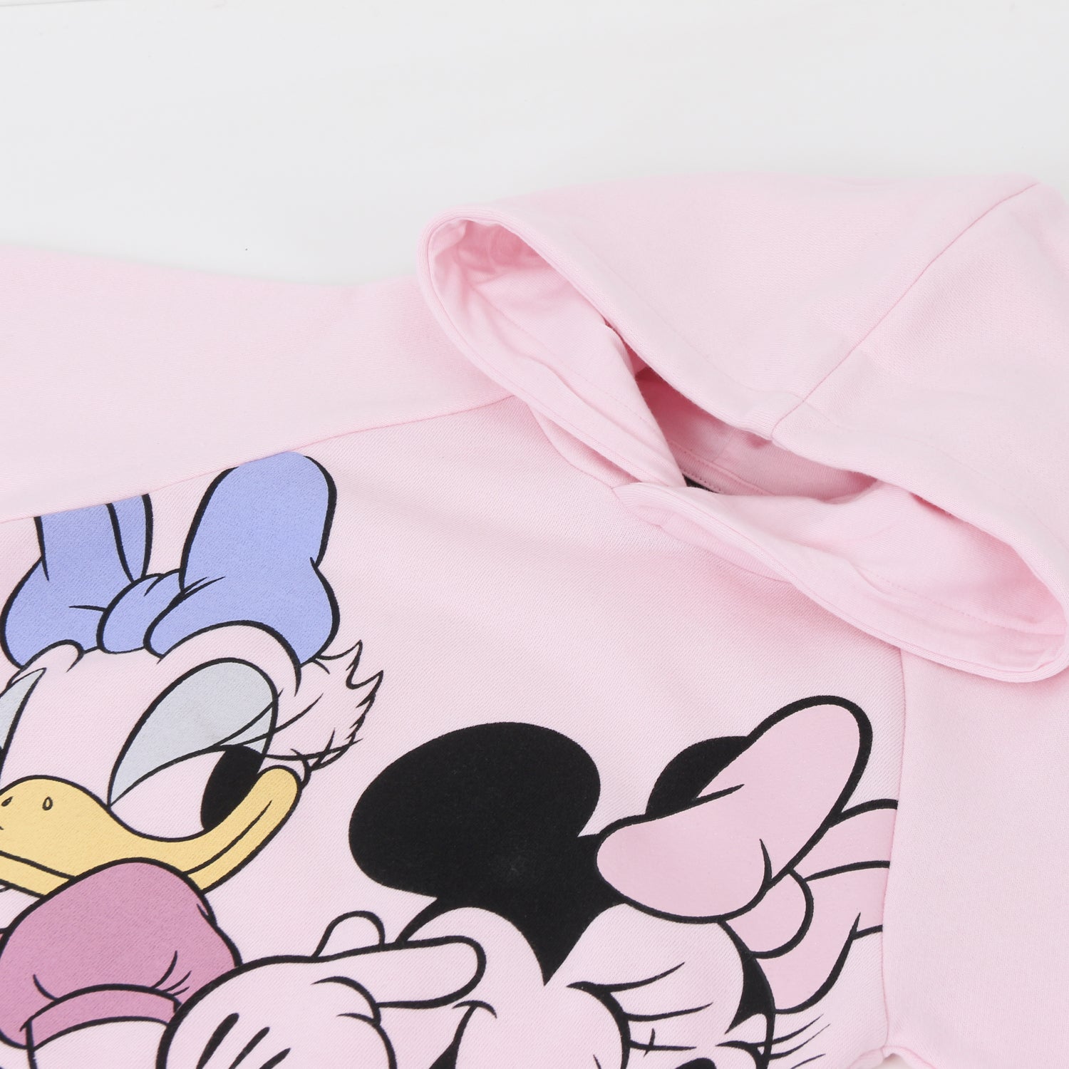 Polerón Cerrado Niña Hoodie Friends Minnie Rosado Disney - Polerones Chile | The Brands Club cl