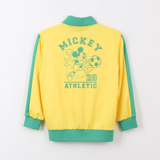 Polerón Deportivo Cierre Niño Fútbol Mickey Amarillo Disney - Polerones Chile | The Brands Club cl