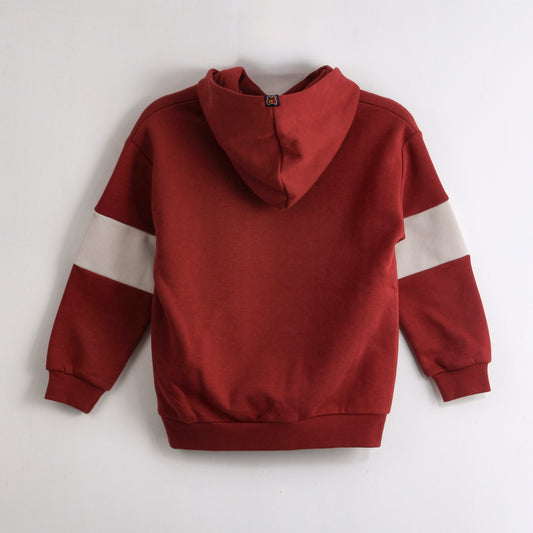 Polerón Cerrado Niño Hoodie Mickey Burdeo Disney - Polerones Chile | The Brands Club cl