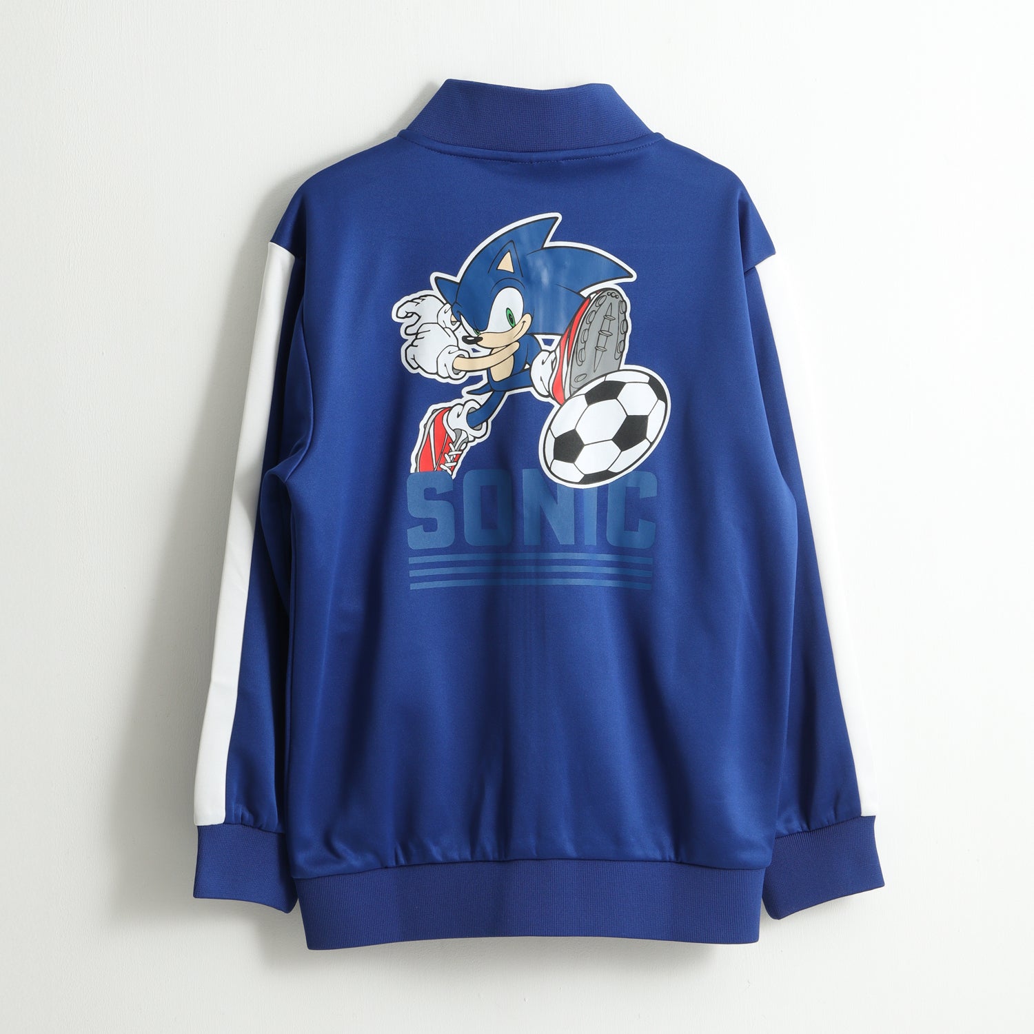 Polerón Deportivo Cierre Niño Fútbol Azul Sonic - Polerones Chile | The Brands Club cl