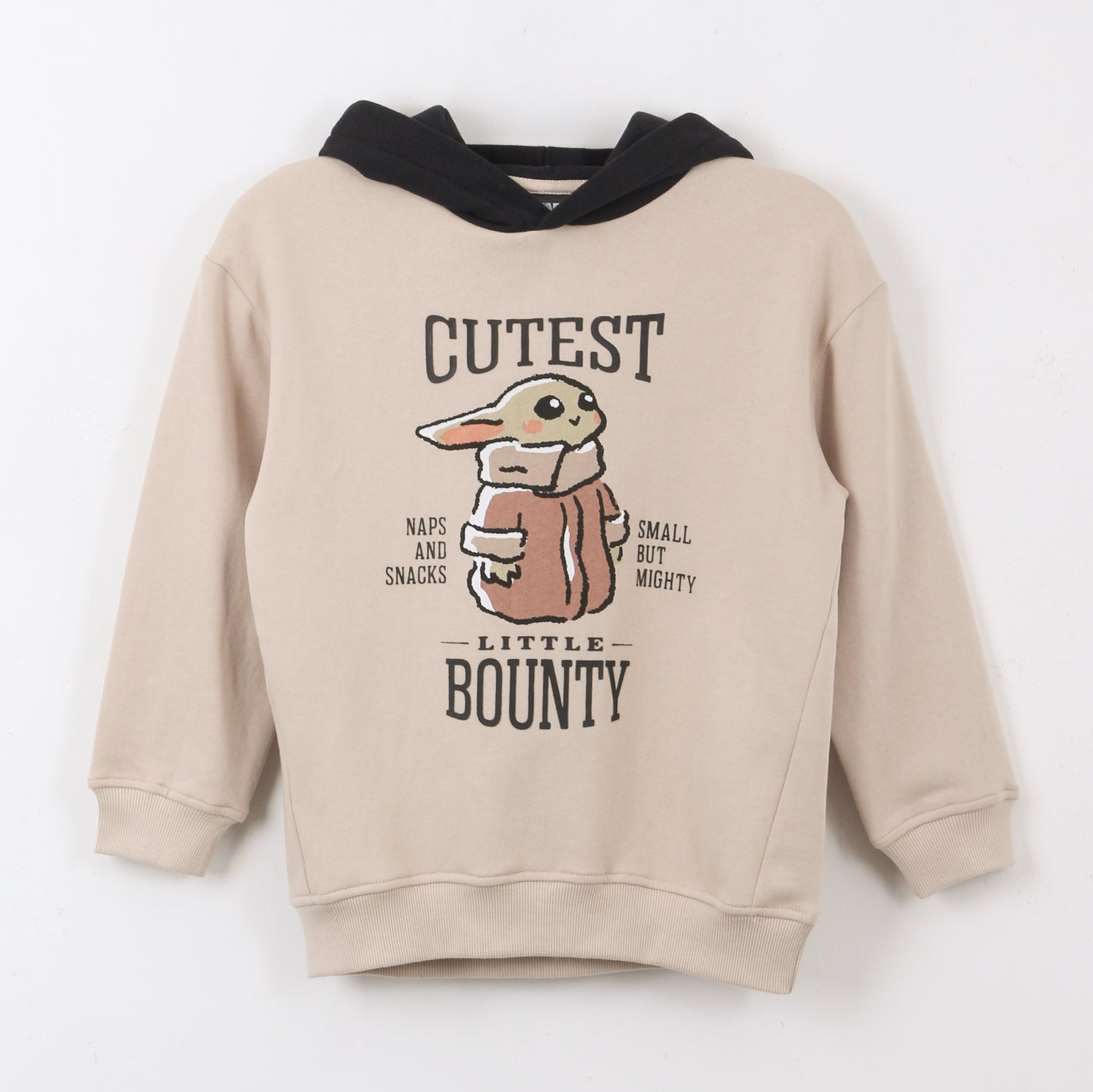 Polerón Cerrado Niño Hoodie Cutest Bounty Beige Star Wars - Polerones Chile | The Brands Club cl