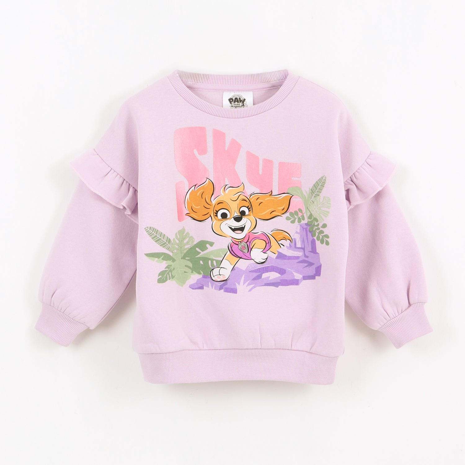Polerón Cerrado Niña Paw Patrol Skye Lila