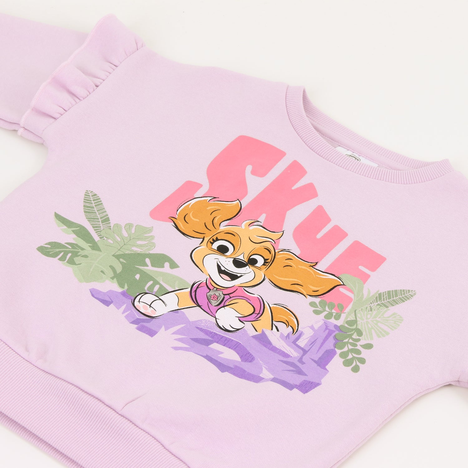 Polerón Cerrado Niña Paw Patrol Skye Lila