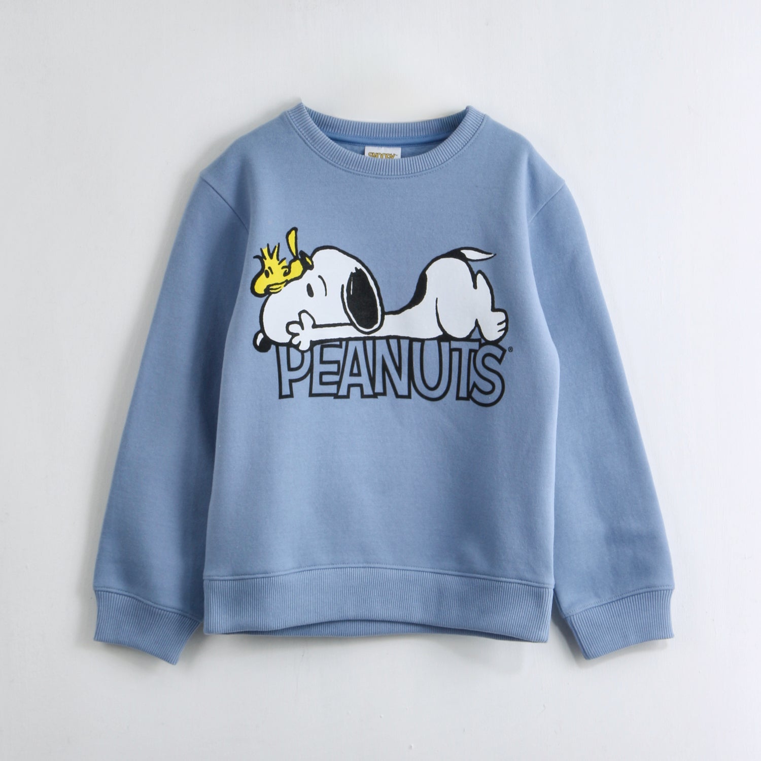 Polerón Cerrado Mujer Acostado Celeste Snoopy - Polerones Chile | The Brands Club cl
