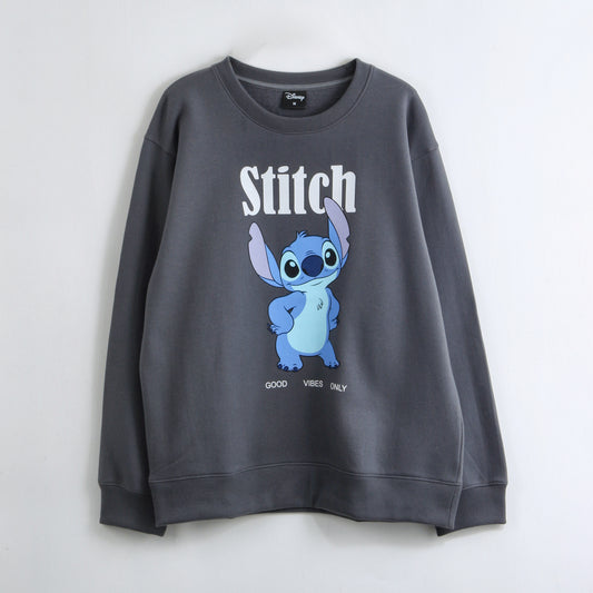 Polerón Cerrado Mujer Lilo & Stitch Negro Disney - Polerones Chile | The Brands Club cl