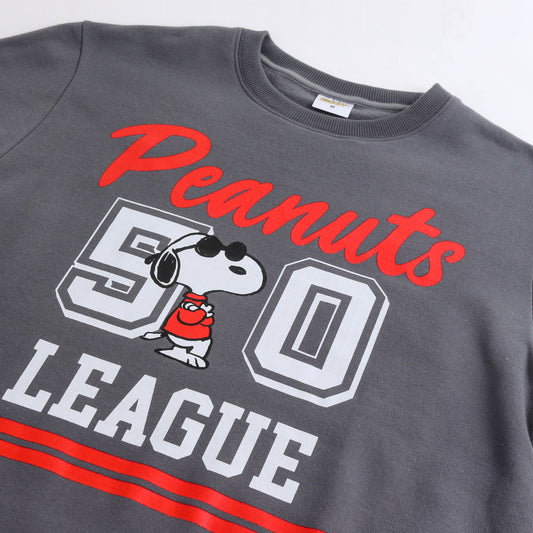 Polerón Cerrado Hombre Peanuts 50 League Gris Snoopy - Polerones Chile | The Brands Club cl