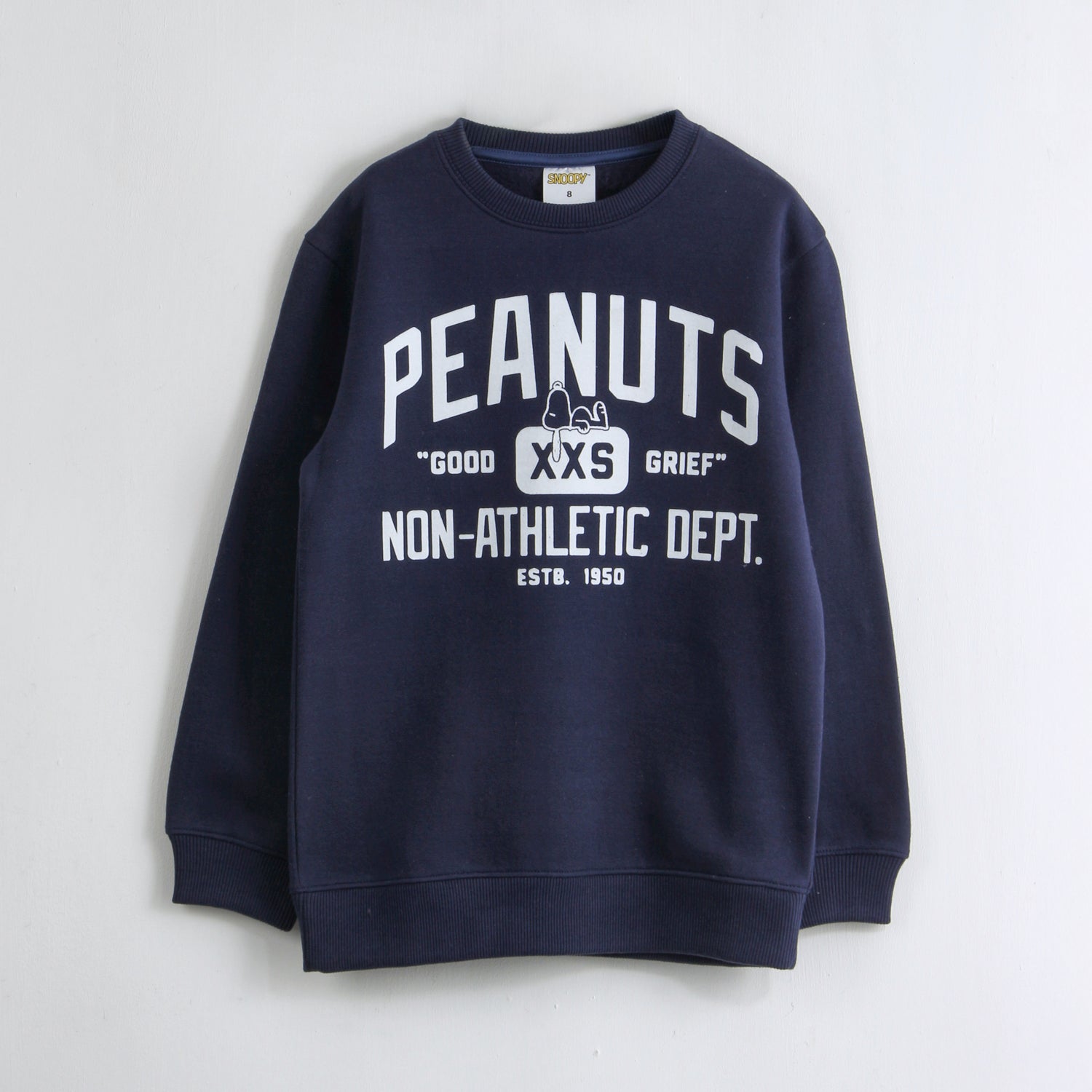 Polerón Cerrado Niño Athletic Department Azul Snoopy - Polerones Chile | The Brands Club cl