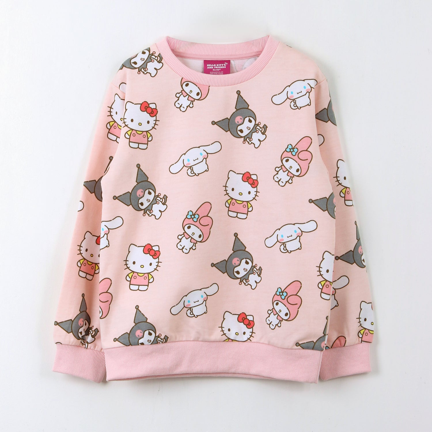 Polerón Cerrado Niña Hello Kitty Rosado Hello Kitty