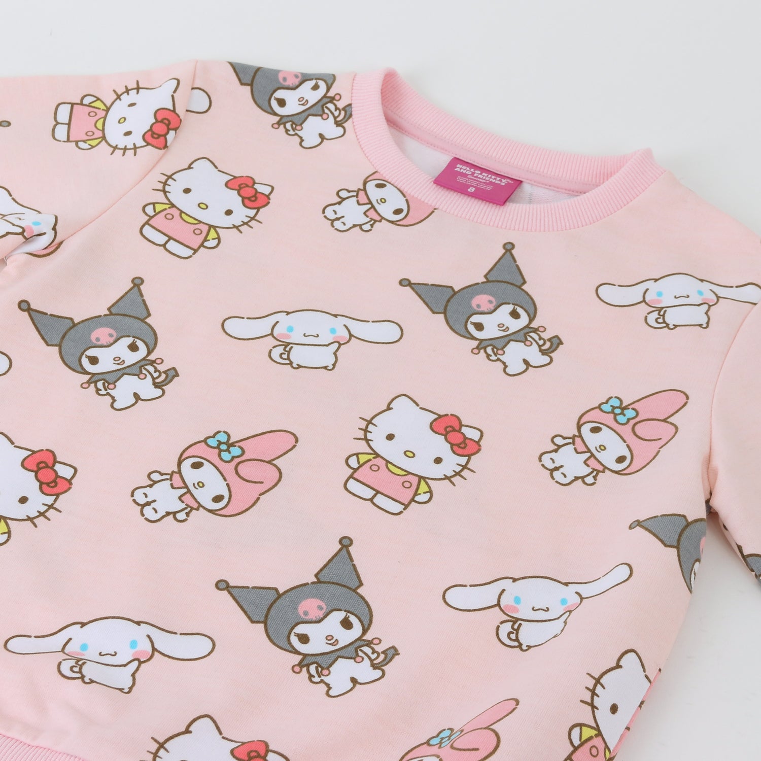 Polerón Cerrado Niña Hello Kitty Rosado Hello Kitty