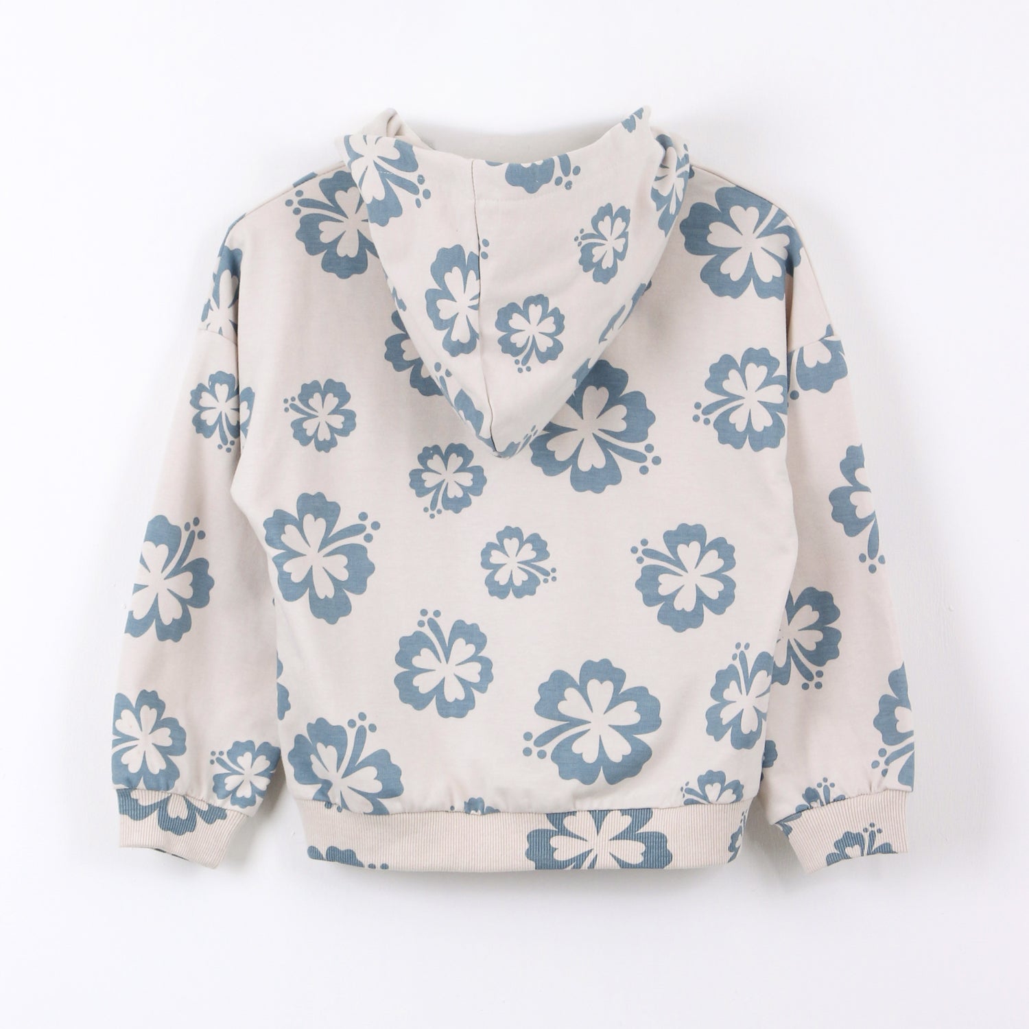 Polerón Abierto Niña Flores Lilo & Stitch Beige Disney