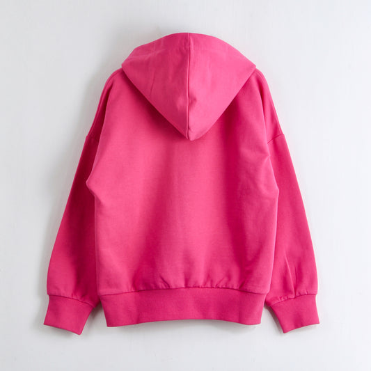Polerón Cerrado Niña Huntrix Fucsia Kpop Demon Hunters - Polerones Chile | The Brands Club cl