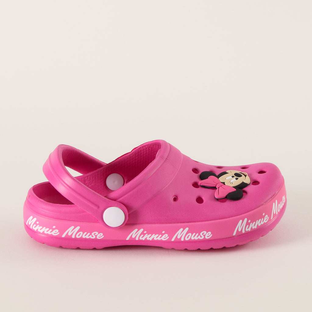 Zueco de Eva Niña Carita Minnie Rosado Disney