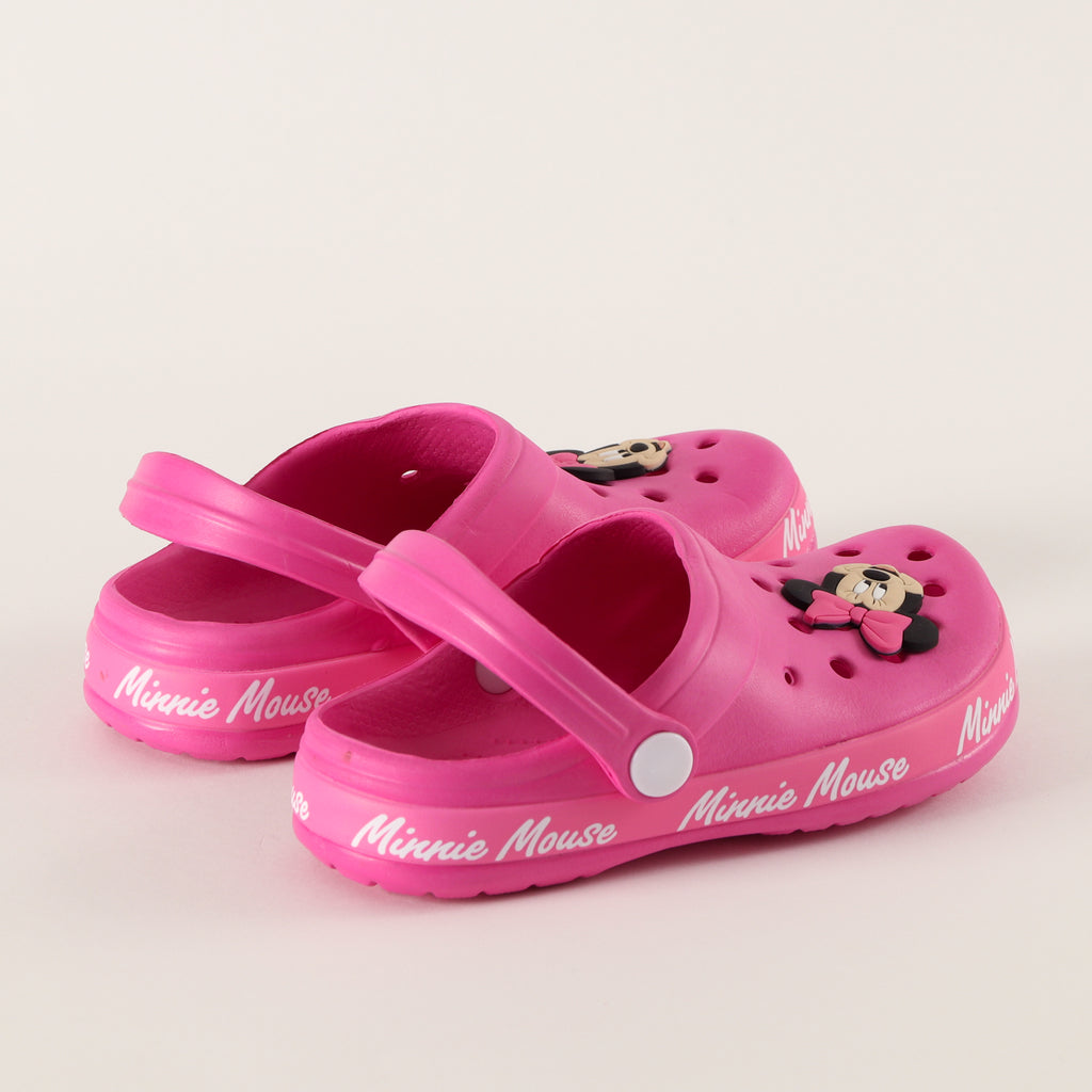 Zueco de Eva Niña Carita Minnie Rosado Disney